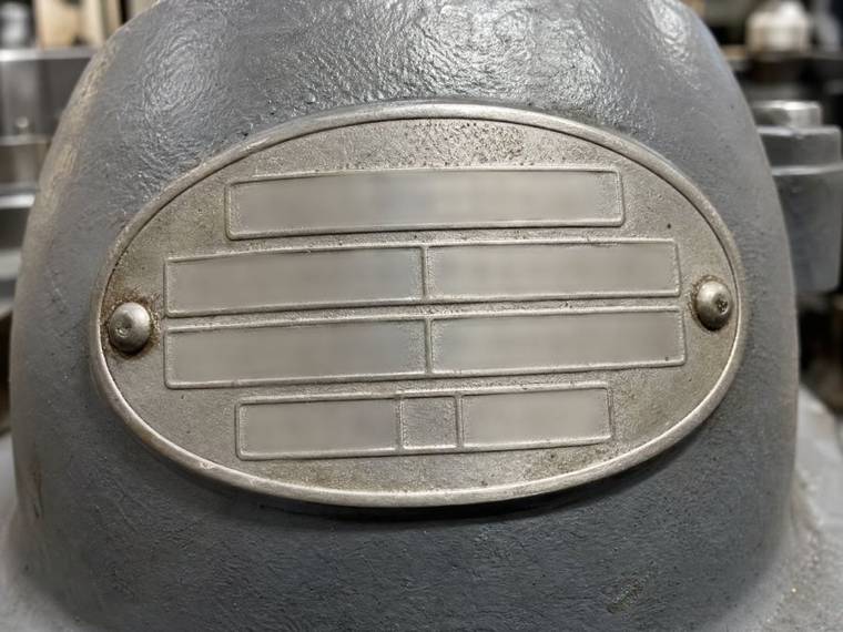 Boston Gear 726 (700 Series) — Nameplate