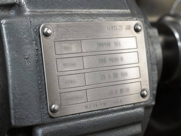 Falk 5315 Quadrive — Nameplate
