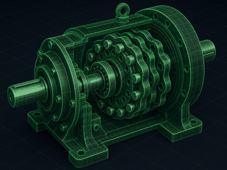 Sumitomo Paramax 9045 — CAD Drawing